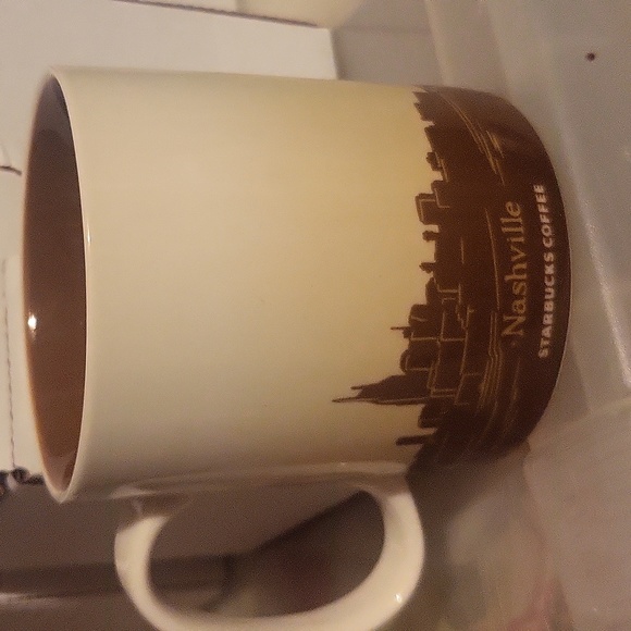 2012 STARBUCKS Coffee Mug NASHVILLE Icon Series 16 oz  Discontinued - Picture 2 of 3